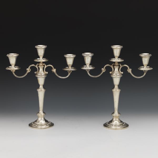 PAIR OF GORHAM STERLING SILVER