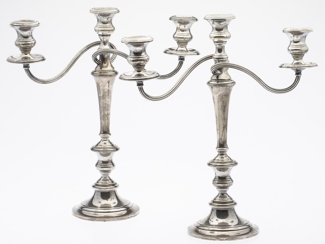 PAIR OF GORHAM STERLING SILVER