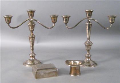 Pair of Gorham sterling silver