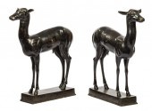 PAIR OF GRAND TOUR PATINATED B