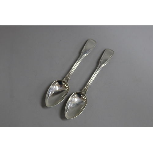 Pair of hallmarked Georgian