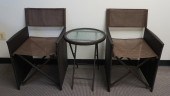 PAIR OF HAMPTON BAY FOLDING CH
