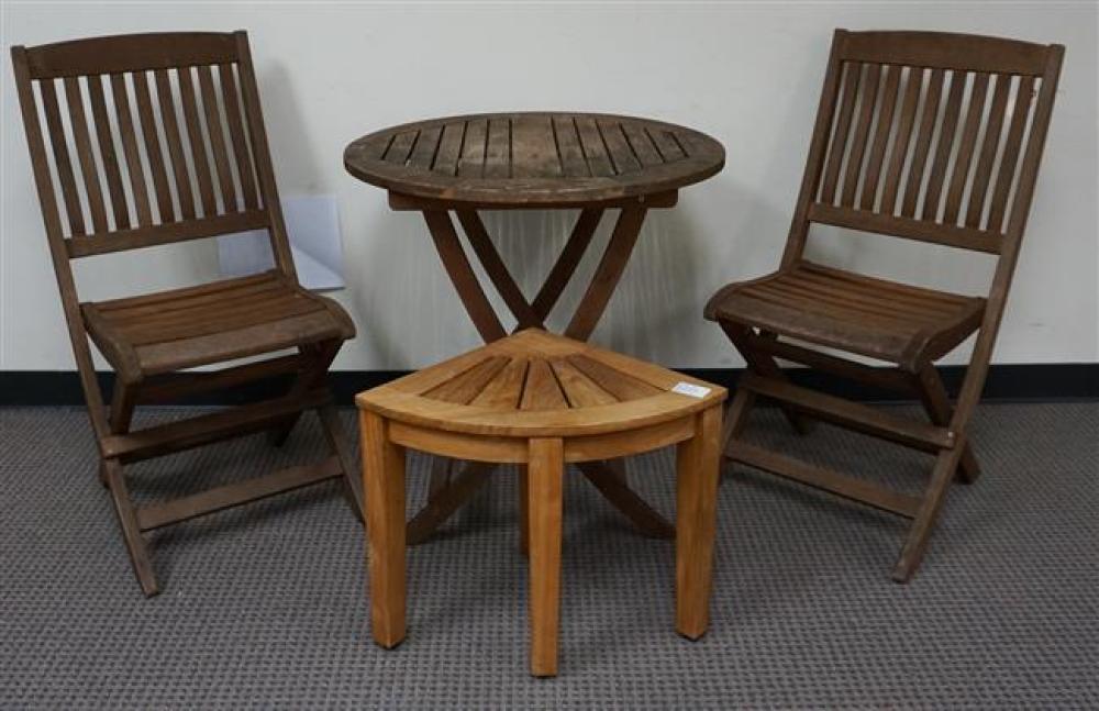 PAIR OF HAMPTON BAY TEAK FOLDING
