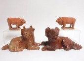 PAIR OF HAN STYLE TERRACOTTA B