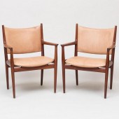 PAIR OF HANS WEGNER FOR HANSEN