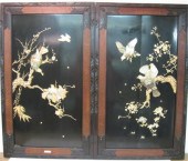 Pair of hardwood panels    20t