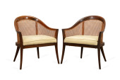 PAIR OF HARVEY PROBBER TUB CHA