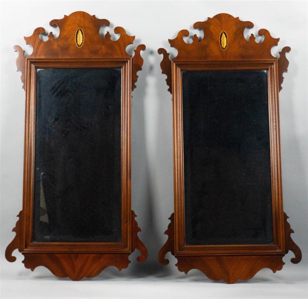 PAIR OF HEKMAN FURNITURE MAHOGANY