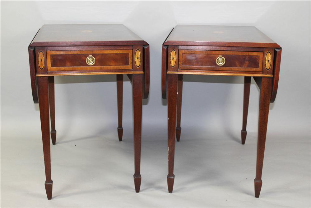 PAIR OF HEKMAN HEPPLEWHITE STYLE