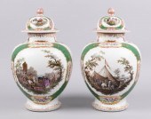 PAIR OF HELENA WOLFSOHN PORCEL