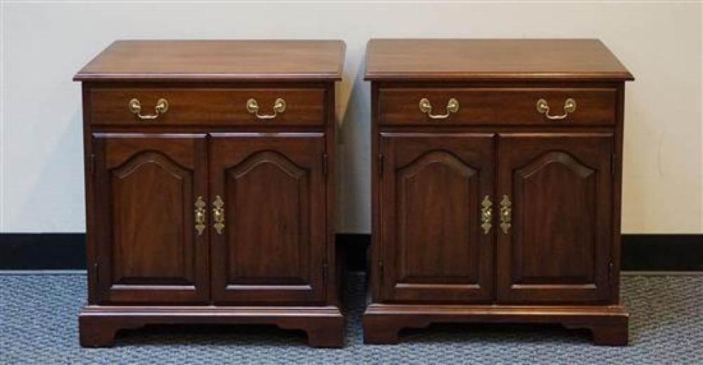 PAIR OF HENKEL HARRIS MAHOGANY