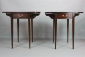 PAIR OF HENKEL HARRIS MAHOGANY