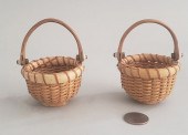 PAIR OF HENRY HUYSER MINIATURE