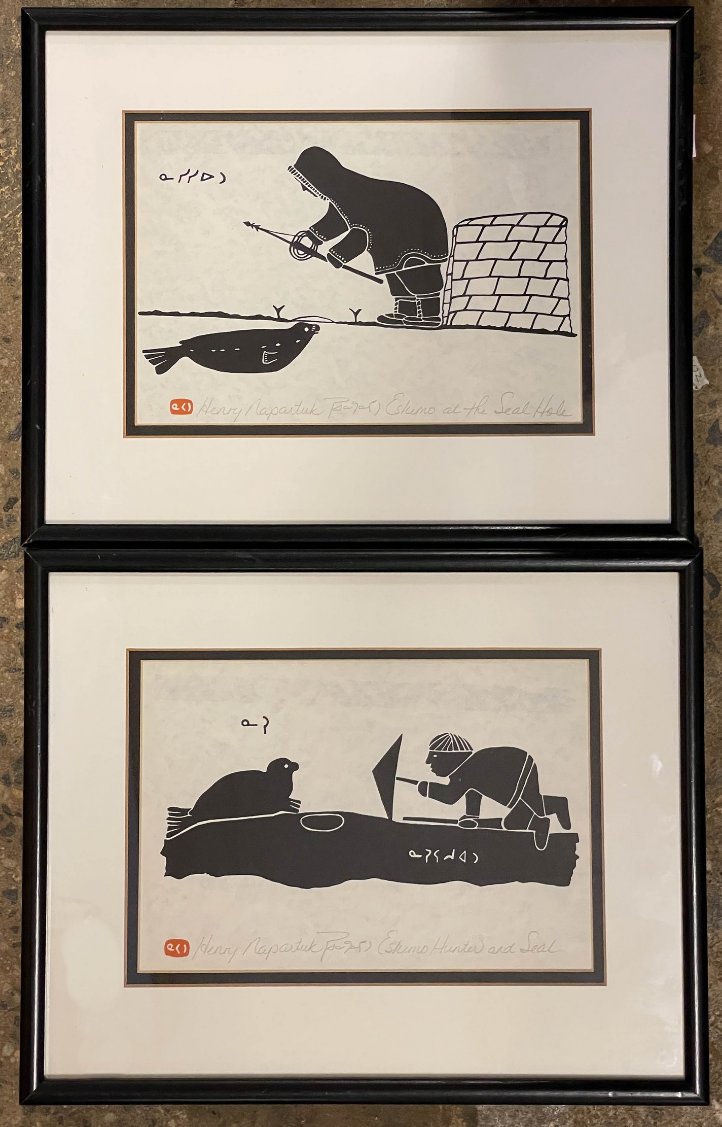 Pair of Henry Napartuk (Inuit,