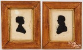 PAIR OF HENRY WILLIAMS SILHOUE