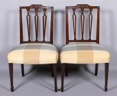 PAIR OF HEPPLEWHITE MAHOGANY S
