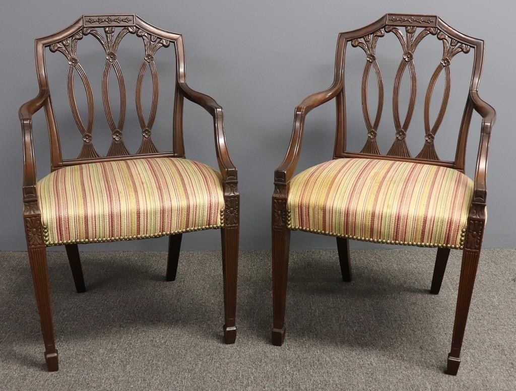 Pair of Hepplewhite style