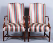 PAIR OF HEPPLEWHITE STYLE MAHO