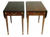 PAIR OF HEPPLEWHITE STYLE PEMB