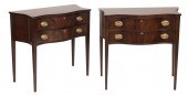 PAIR OF HEPPLEWHITE-STYLE SERV