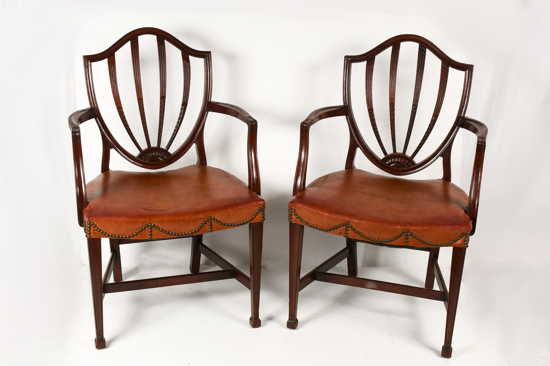 PAIR OF HEPPLEWHITE STYLE