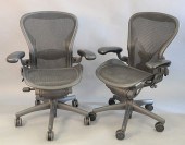 PAIR OF HERMAN MILLER EXECUTIV