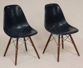 PAIR OF HERMAN MILLER MOLDED P