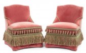 PAIR OF HIGH VICTORIAN SLIPPER