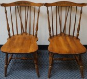 PAIR OF HITCHCOCK FRUITWOOD ST