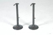 PAIR OF HOGSCRAPER CANDLESTICK