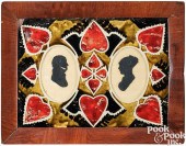 PAIR OF HOLLOW-CUT SILHOUETTES