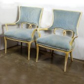 PAIR OF HOLLYWOOD REGENCY STYL