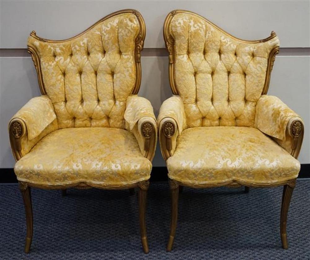 PAIR OF HOLLYWOOD REGENCY STYLE