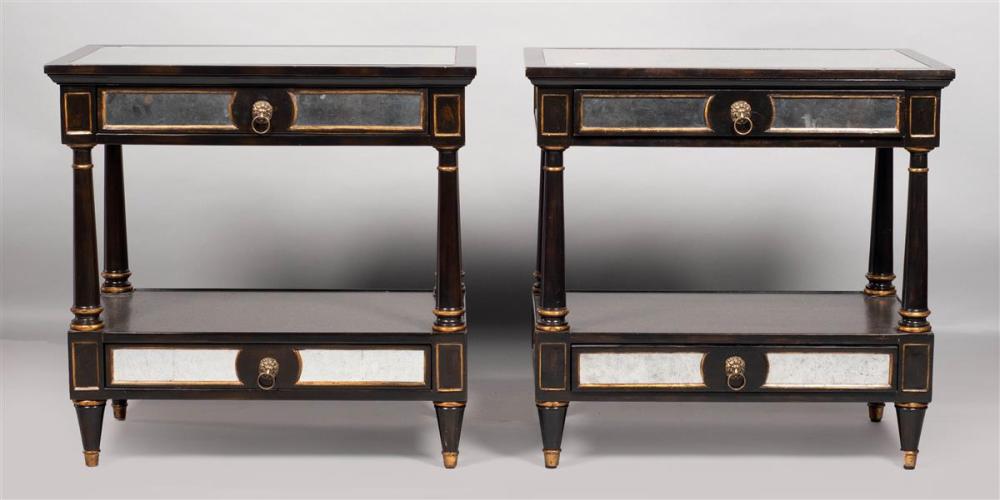 PAIR OF HOLLYWOOD REGENCY STYLE