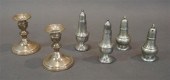 PAIR OF HOWARD STERLING SHAKER