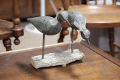 PAIR OF H.V. SHOURDS DECOYS. C