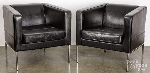 PAIR OF IKEA MID-CENTURY STYLE