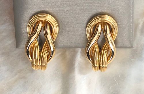 PAIR OF ILIAS LALAOUNIS 18K