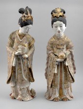 PAIR OF IMPORTANT JAPANESE SAT