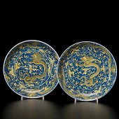 Pair of Important Kangxi Charg