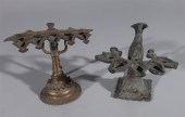 Pair of Indian multi-spouted o