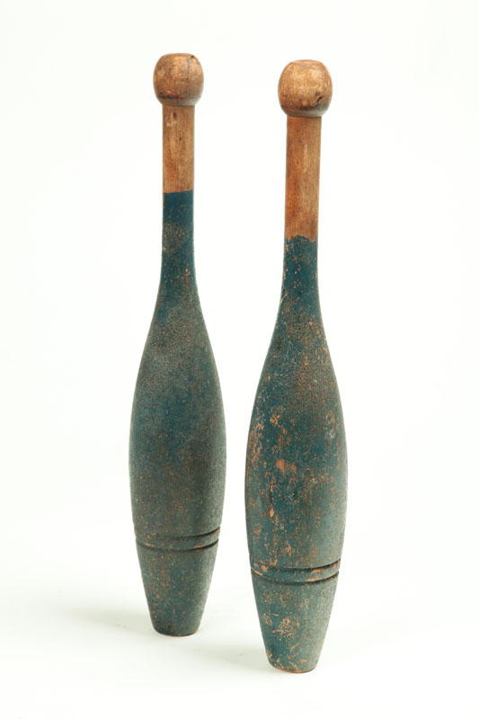 PAIR OF INDIAN OR JUGGLING