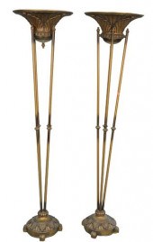 PAIR OF INDIRECT TORCHIERE LIG
