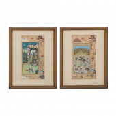 PAIR OF INDO-PERSIAN MANUSCRIP