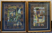 PAIR OF INDO-PERSIAN STYLE MIN