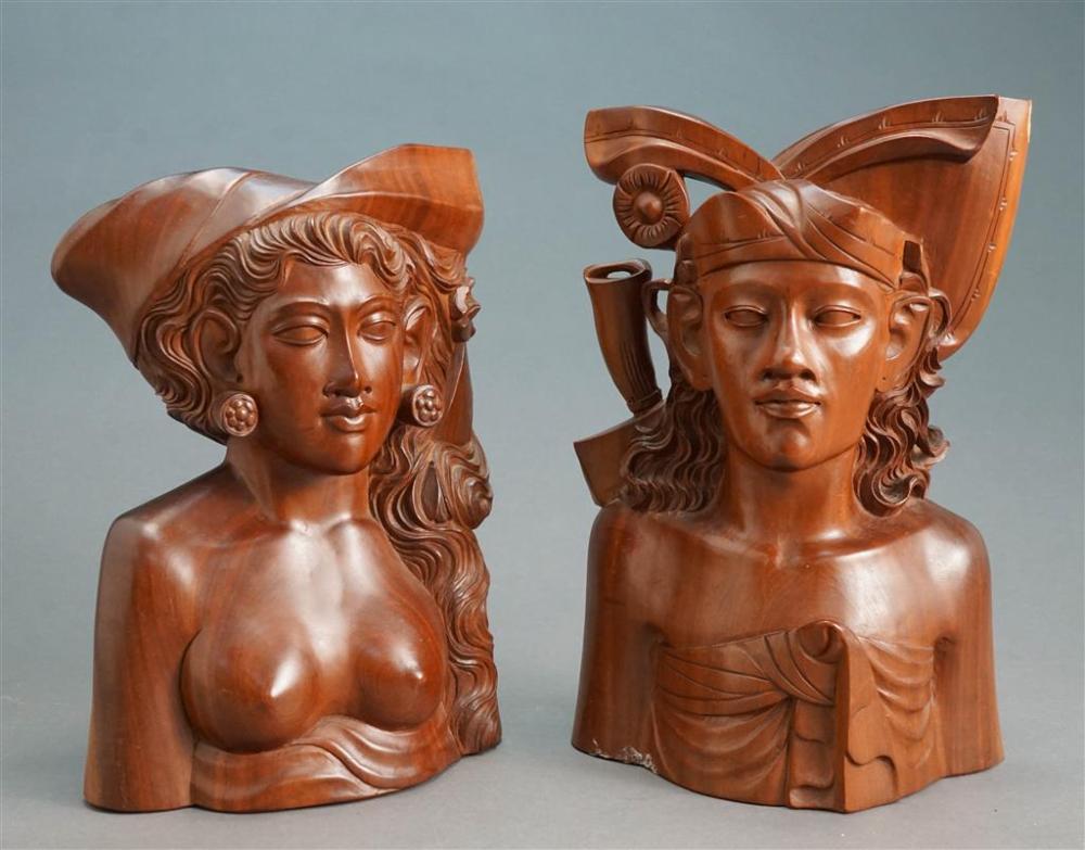 PAIR OF INDONESIAN/BALINESE