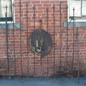 PAIR OF INDOOR/OUTDOOR IRON GA