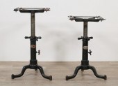 PAIR OF INDUSTRIAL ADJUSTABLE