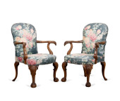 PAIR OF IRISH CHIPPENDALE STYL