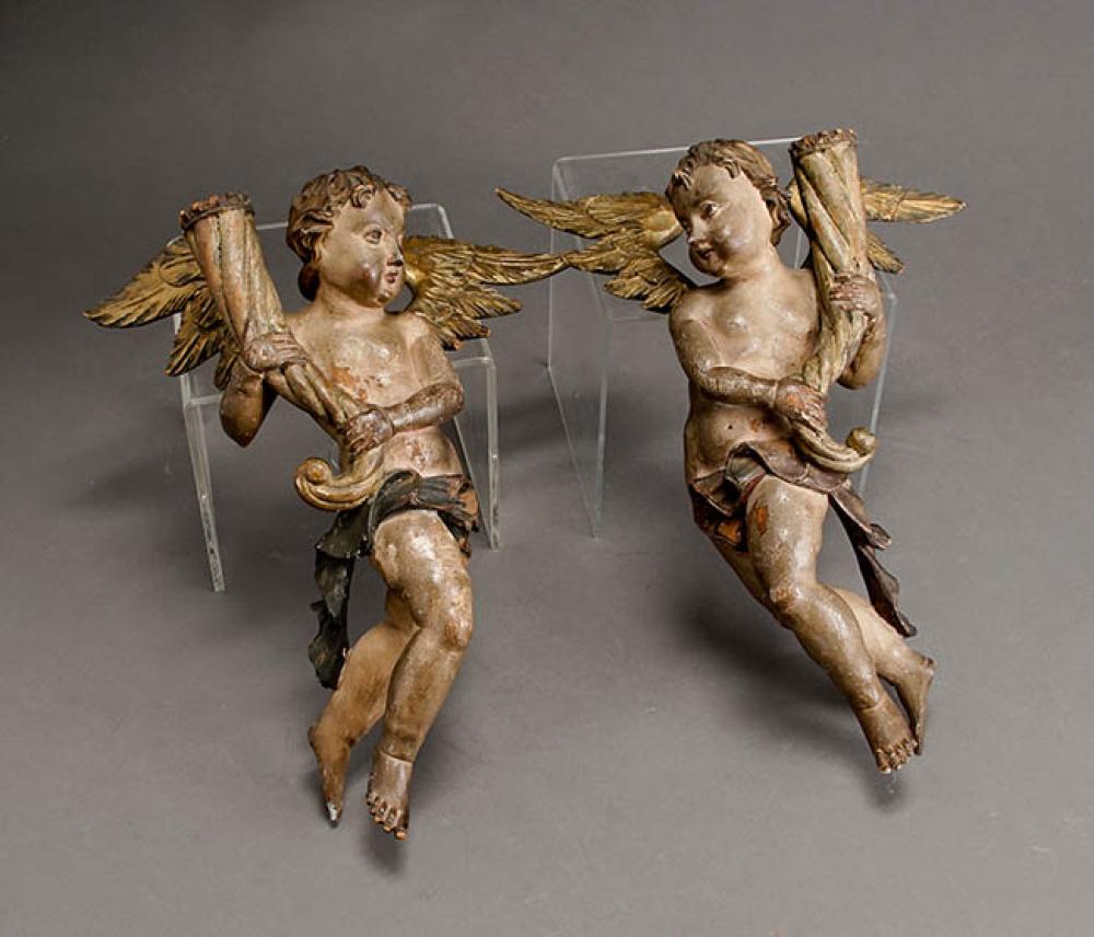PAIR OF ITALIAN BAROQUE STYLE